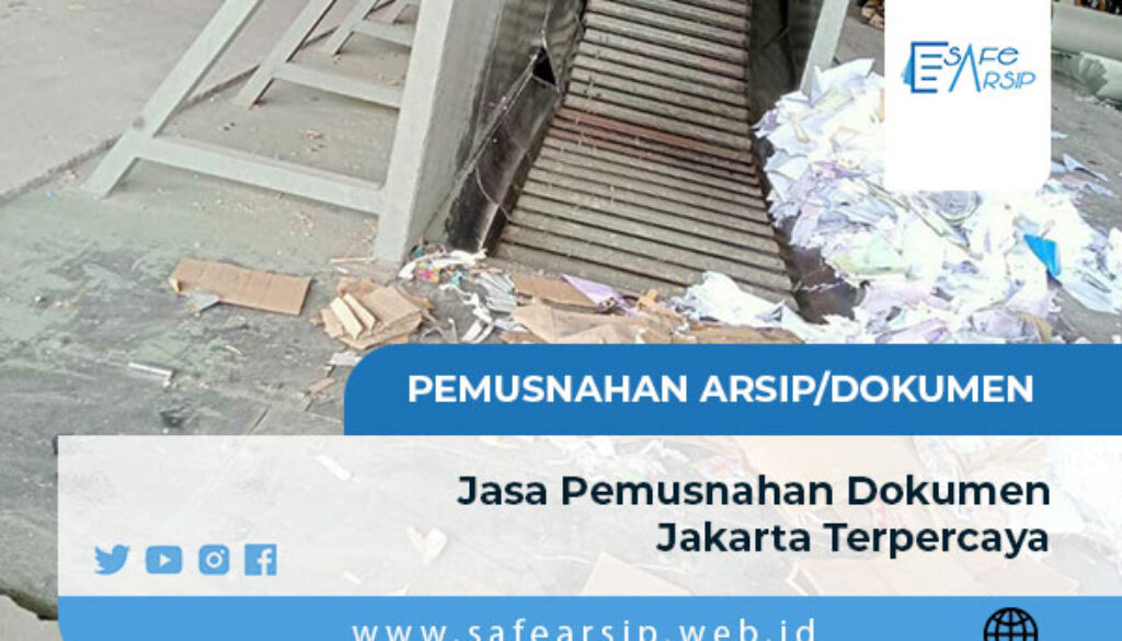 pemusnahan dokumen berharga jakarta