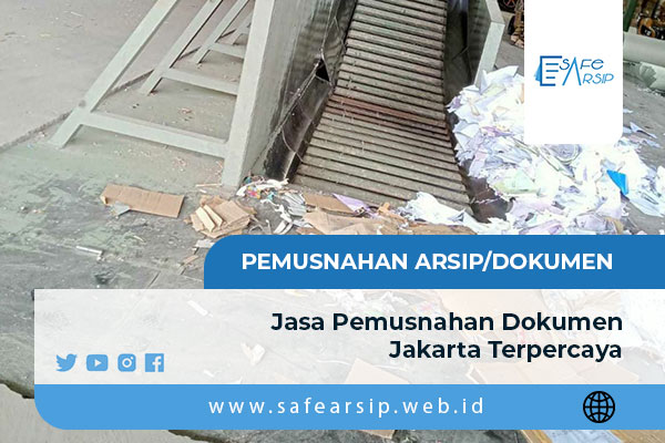 pemusnahan dokumen berharga jakarta