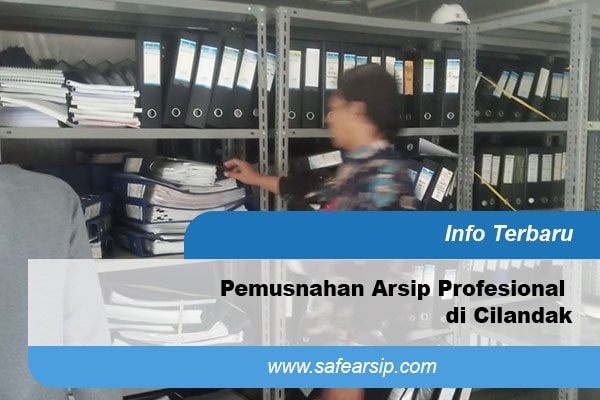 pemusnahan arsip cilandak